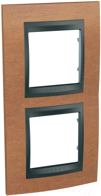 Рамка для выключателей и розеток Schneider Electric Unica MGU66.004V.2M2 - фото