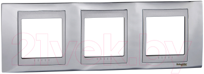 Рамка для выключателей и розеток Schneider Electric Unica MGU66.006.010 - фото