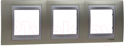 Рамка для выключателей и розеток Schneider Electric Unica MGU66.006.095 - фото
