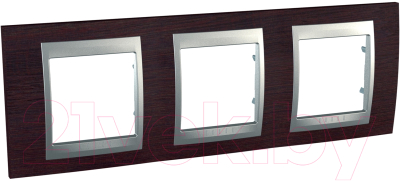 Рамка для выключателей и розеток Schneider Electric Unica MGU66.006.0M3 - фото