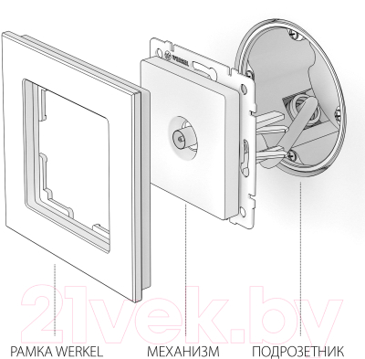 Розетка Werkel W1184006