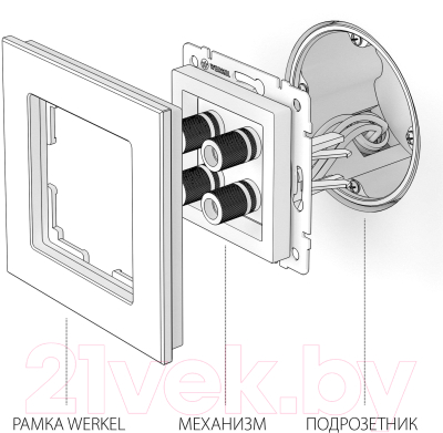 Розетка Werkel W1185006