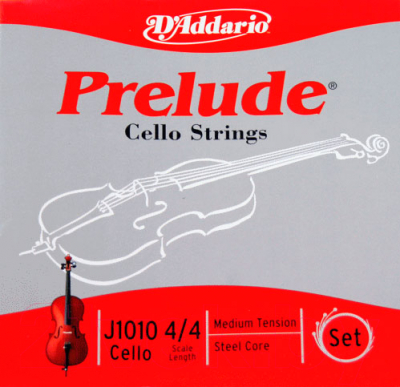 Струны для смычковых D'Addario J1010 4/4 M - фото