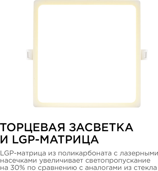 Панель светодиодная Apeyron Electrics 06-31