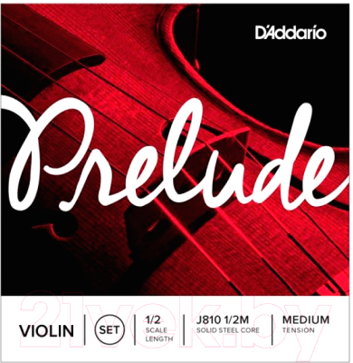 Струны для смычковых D'Addario J810 1/2 M - фото