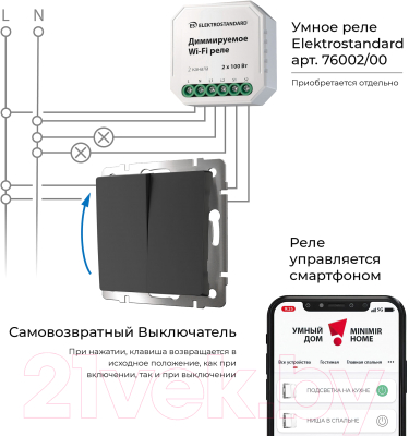 Выключатель Werkel W1122408 - фото