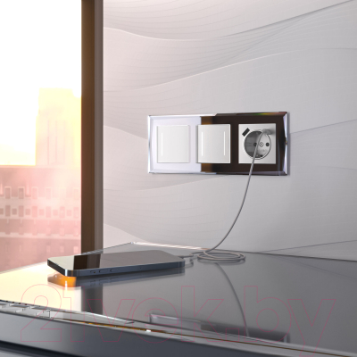 Выключатель Werkel W4512001 Сенсорный одноклавишный