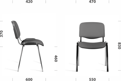 Стул офисный UTFC Изо СН