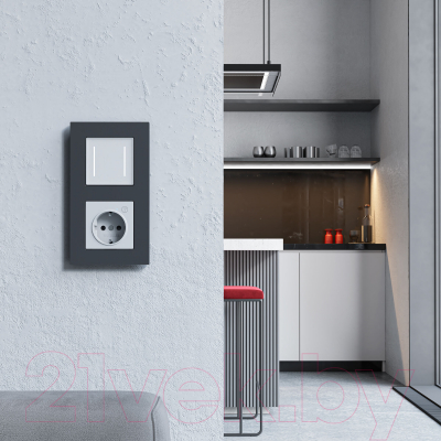 Выключатель Werkel W4522001 Сенсорный двухклавишный