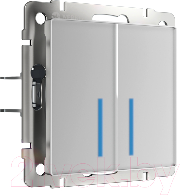 Выключатель Werkel W4520006 Сенсорный двухклавишный - фото