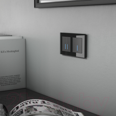 Выключатель Werkel W4520008 Сенсорный двухклавишный