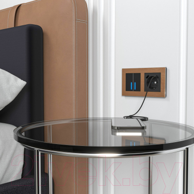 Выключатель Werkel W4520008 Сенсорный двухклавишный