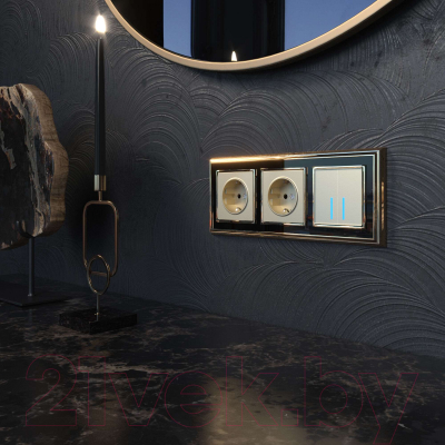 Выключатель Werkel W4520011 Сенсорный двухклавишный