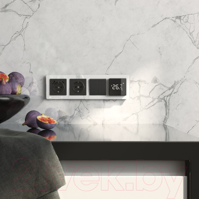 Рамка для выключателей и розеток Werkel Acrylic W0042701