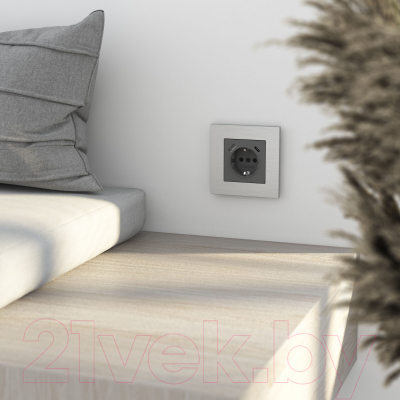 Рамка для выключателей и розеток Werkel AluMax W0013506