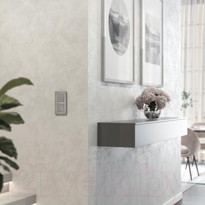 Рамка для выключателей и розеток Werkel AluMax W0023506