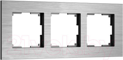 Рамка для выключателей и розеток Werkel AluMax W0033506 - фото