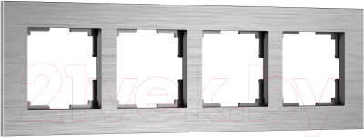 Рамка для выключателей и розеток Werkel AluMax W0043506 - фото