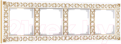 Рамка для выключателей и розеток Werkel Antik W0041523 - фото