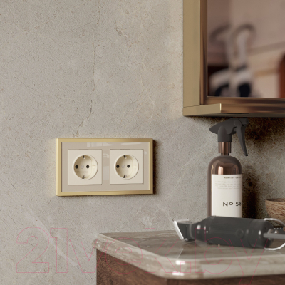 Рамка для выключателей и розеток Werkel Baguette W0022851