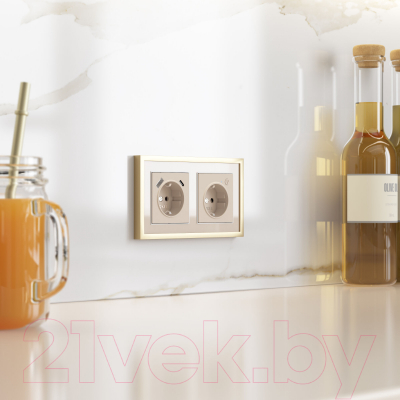 Рамка для выключателей и розеток Werkel Baguette W0022851