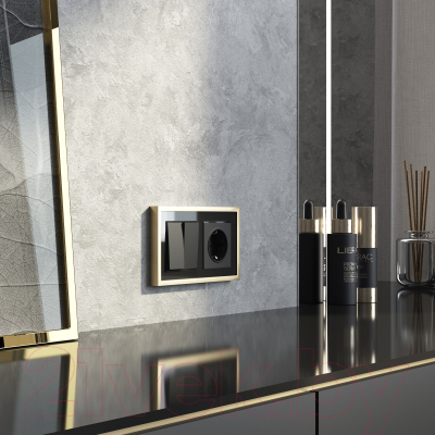 Рамка для выключателей и розеток Werkel Baguette W0022852