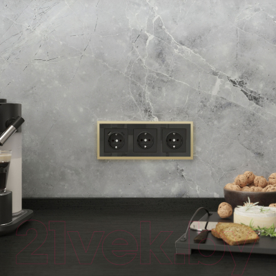 Рамка для выключателей и розеток Werkel Baguette W0032852