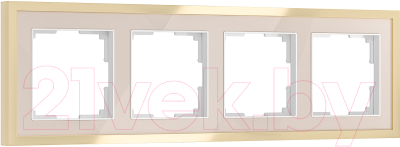 Рамка для выключателей и розеток Werkel Baguette W0042851 - фото