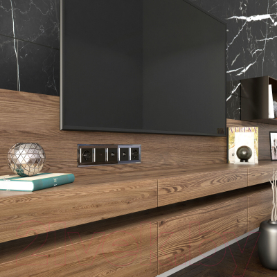 Рамка для выключателей и розеток Werkel Diamant W0051208