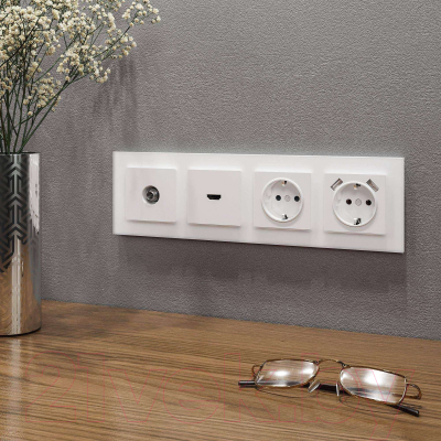 Рамка для выключателей и розеток Werkel Favorit W0041105