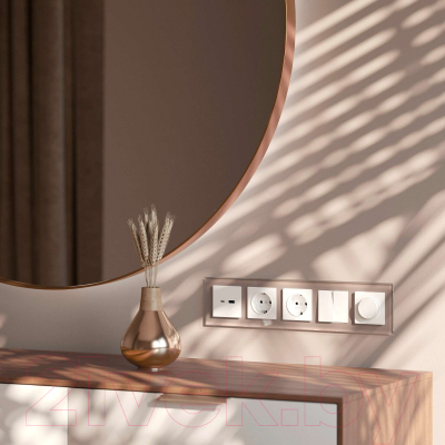 Рамка для выключателей и розеток Werkel Favorit W0051142