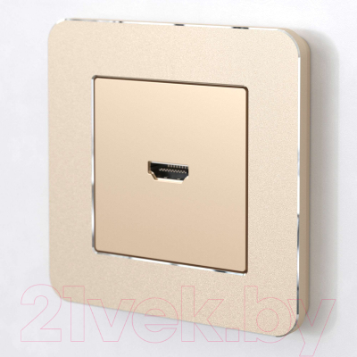 Рамка для выключателей и розеток Werkel Platinum W0012611