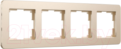 Рамка для выключателей и розеток Werkel Platinum W0042611 - фото