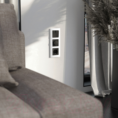 Рамка для выключателей и розеток Werkel Senso W0033101