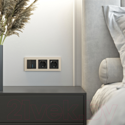 Рамка для выключателей и розеток Werkel Senso W0033111