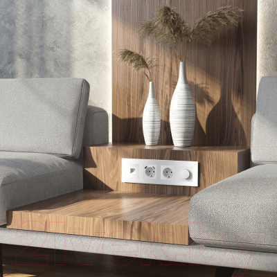 Рамка для выключателей и розеток Werkel Senso W0043101