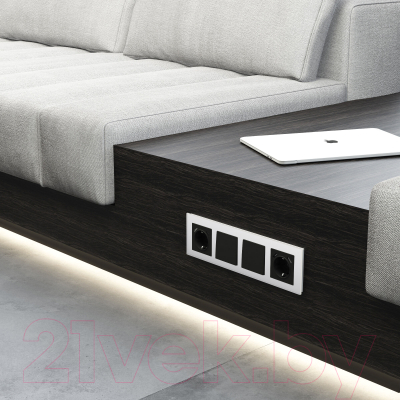 Рамка для выключателей и розеток Werkel Senso W0043101