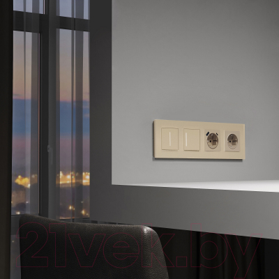 Рамка для выключателей и розеток Werkel Senso W0043111