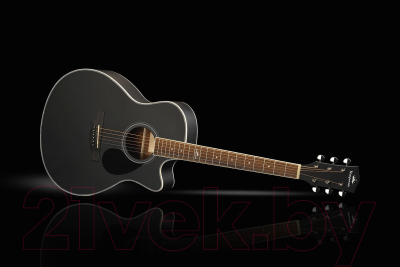 Акустическая гитара Kepma A1C Black Matt / A146952