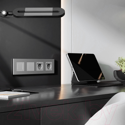 Рамка для выключателей и розеток Werkel Slab W0042965