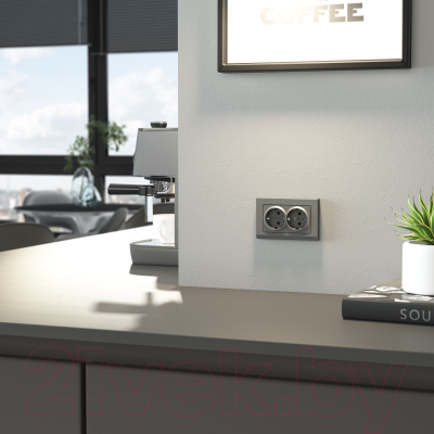 Рамка для выключателей и розеток Werkel Stark W0051865