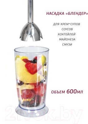 Блендер погружной Pioneer HB122S