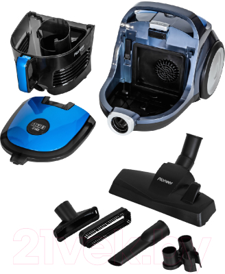 Пылесос Pioneer VC321C (azure blue)