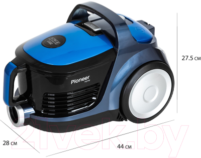 Пылесос Pioneer VC321C (azure blue)