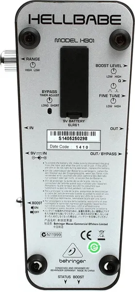 Педаль электрогитарная Behringer HB01