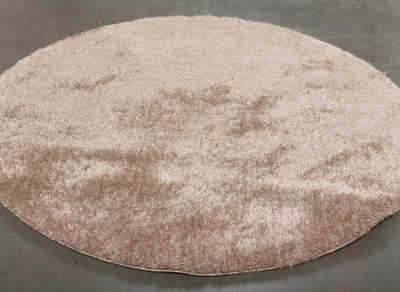 Коврик Radjab Carpet Паффи Шагги Круг P001A / 6367RK