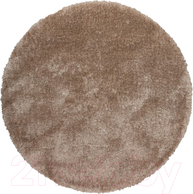 Ковер Radjab Carpet Паффи Шагги Круг P001A / 6370RK - фото