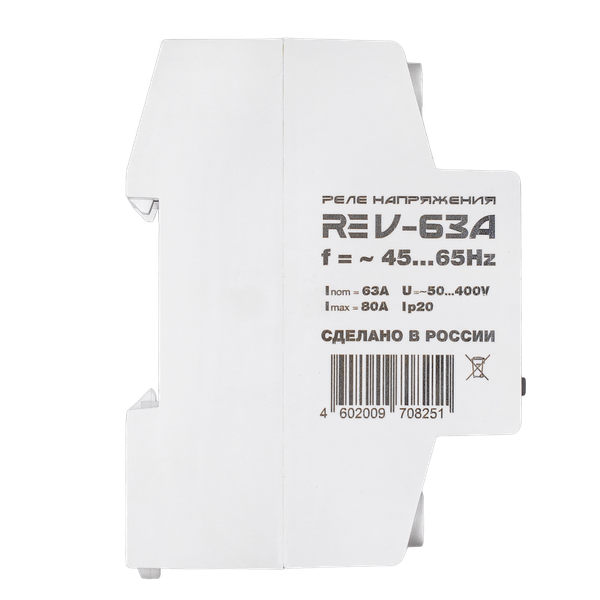 Реле напряжения Rostok Elektro V-63А RE / 46-251