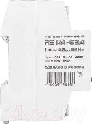 Реле напряжения Rostok Elektro VА- 63А RE / 46-299