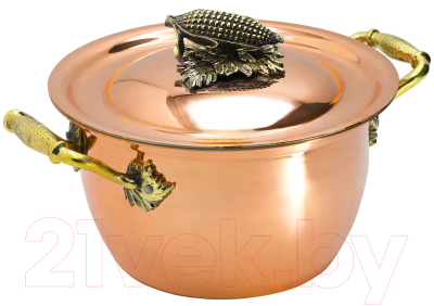 Набор кухонной посуды Кольчугинский мельхиор Кукуруза / КМ20110406